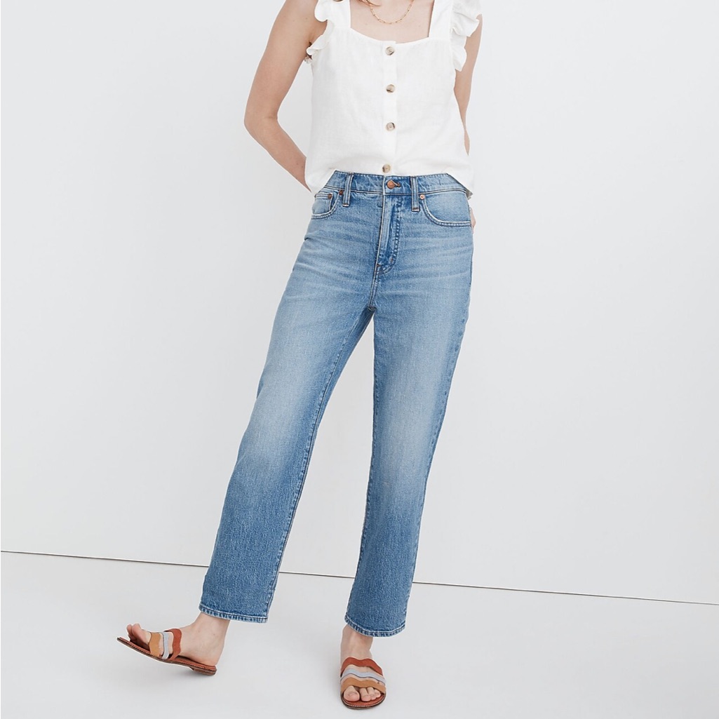 Madewell Relaxed Jeans In Springtide Wash